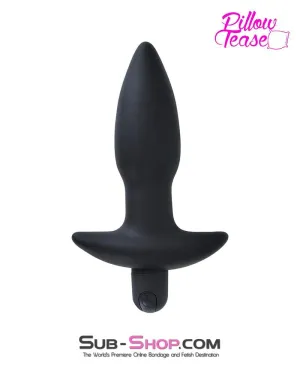0421E      10 Function Waterproof Silicone Rechargeable Anal Plug