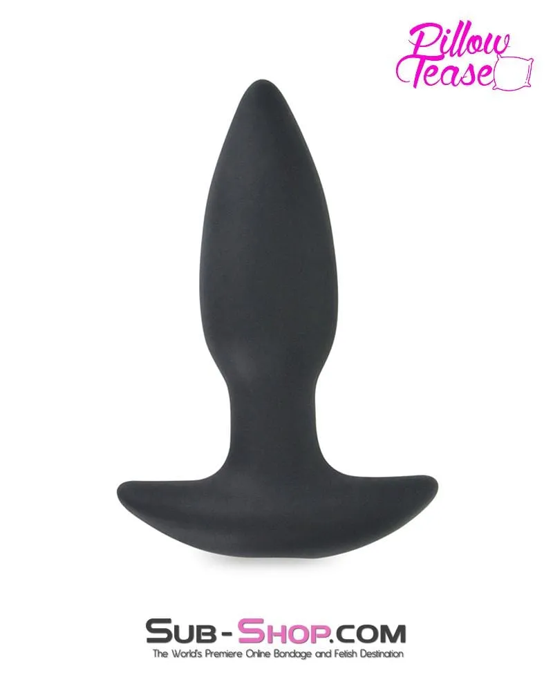0421E      10 Function Waterproof Silicone Rechargeable Anal Plug