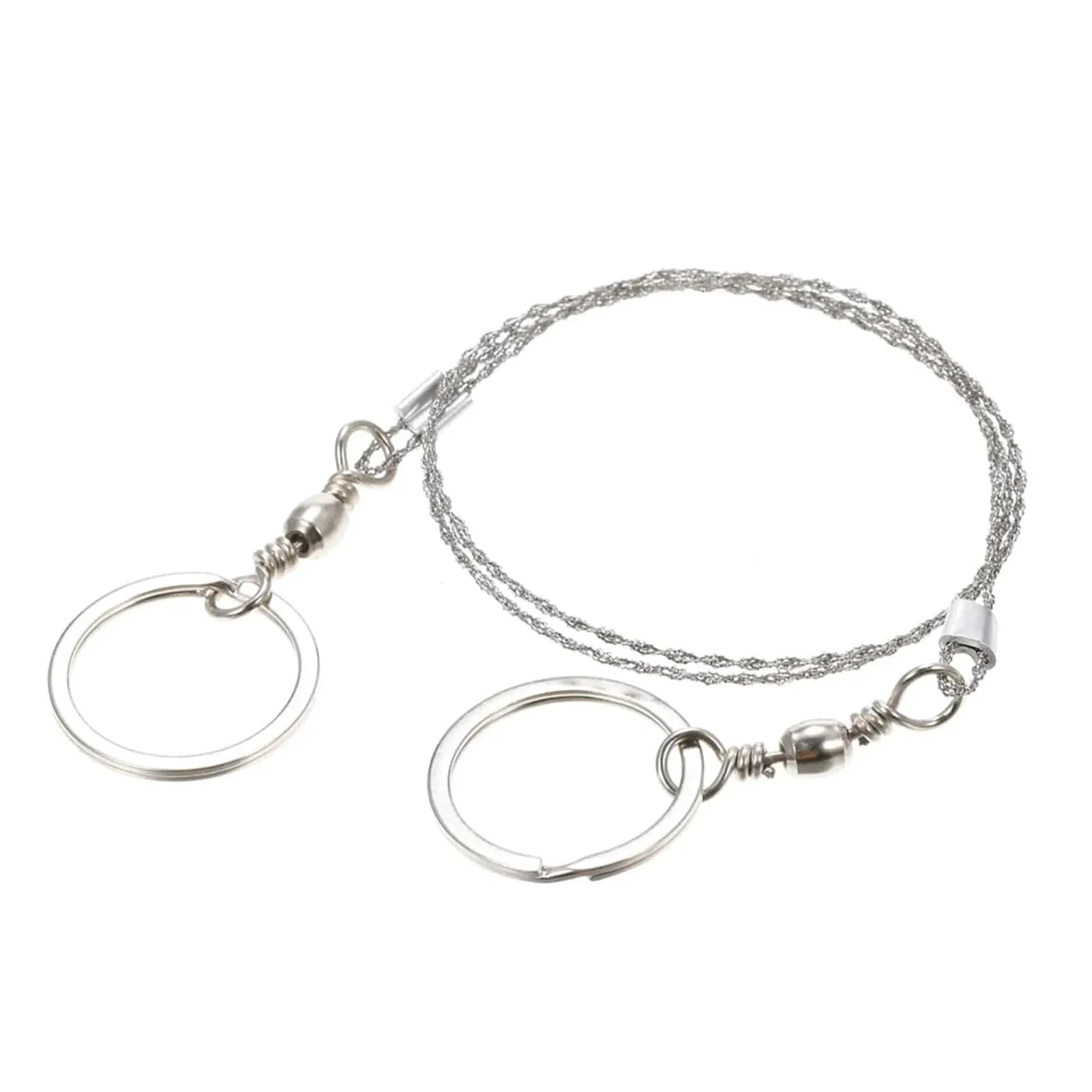 1pcs High Quality Stainless Wire Saw Emergency Travel Kit Camp Hike Scroll Outdoor Survive Silver Tool Hunt Flint Cut Equipment
