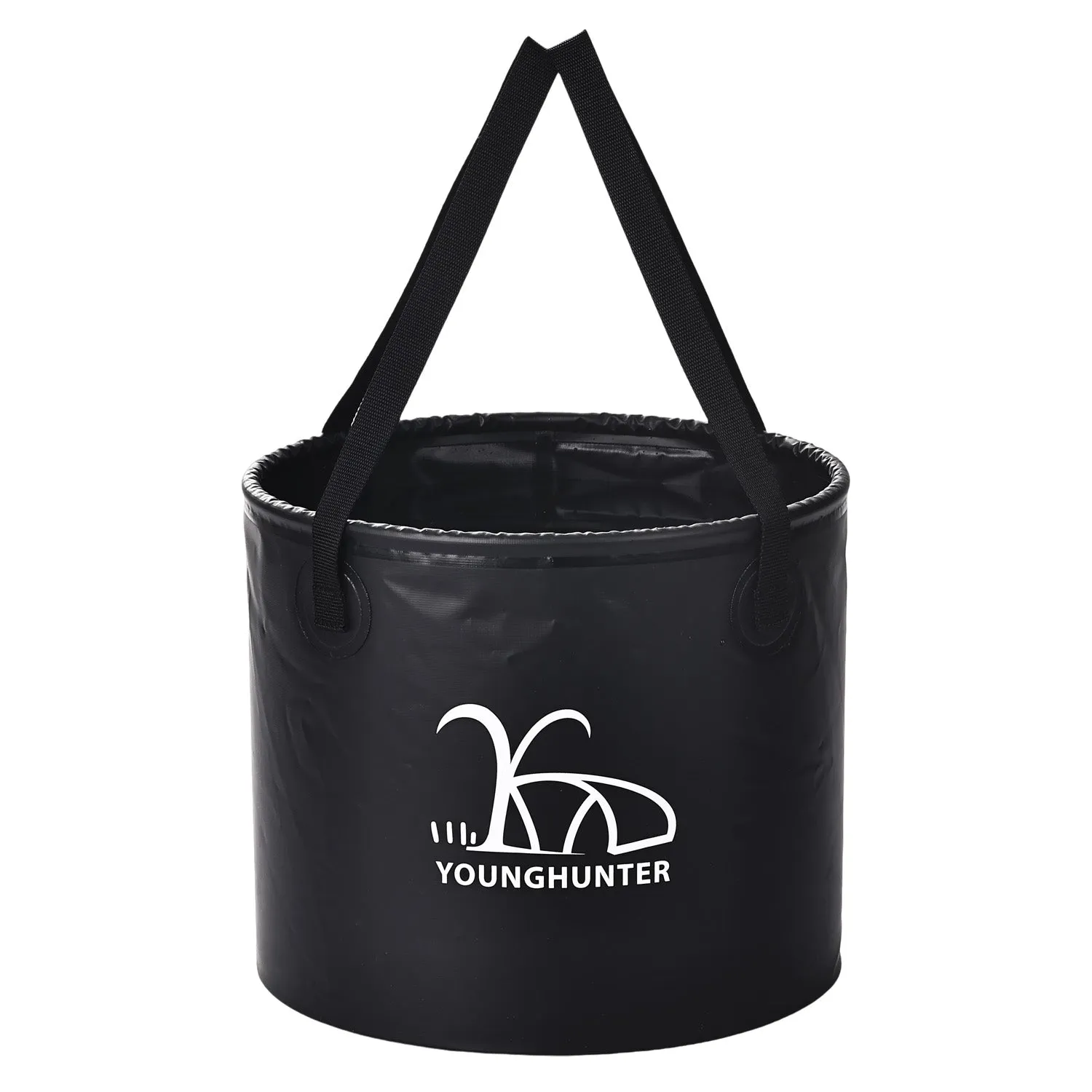 2 in 1 Folding Camping Washing Fishing Storage Basket Picnic Tote Water Bucket