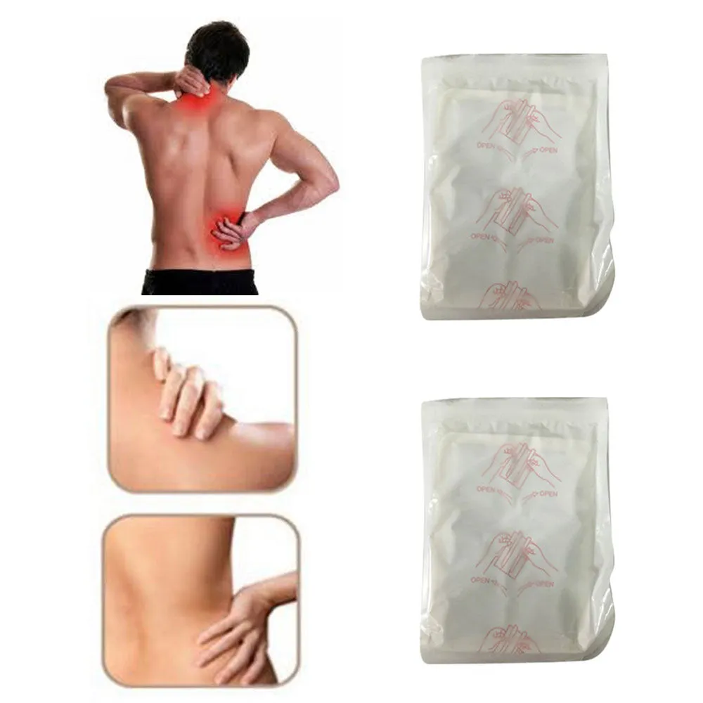 2pc Heating Heat Pad Arthritis Joint Back Neck Pain Relief Pack Air Activated