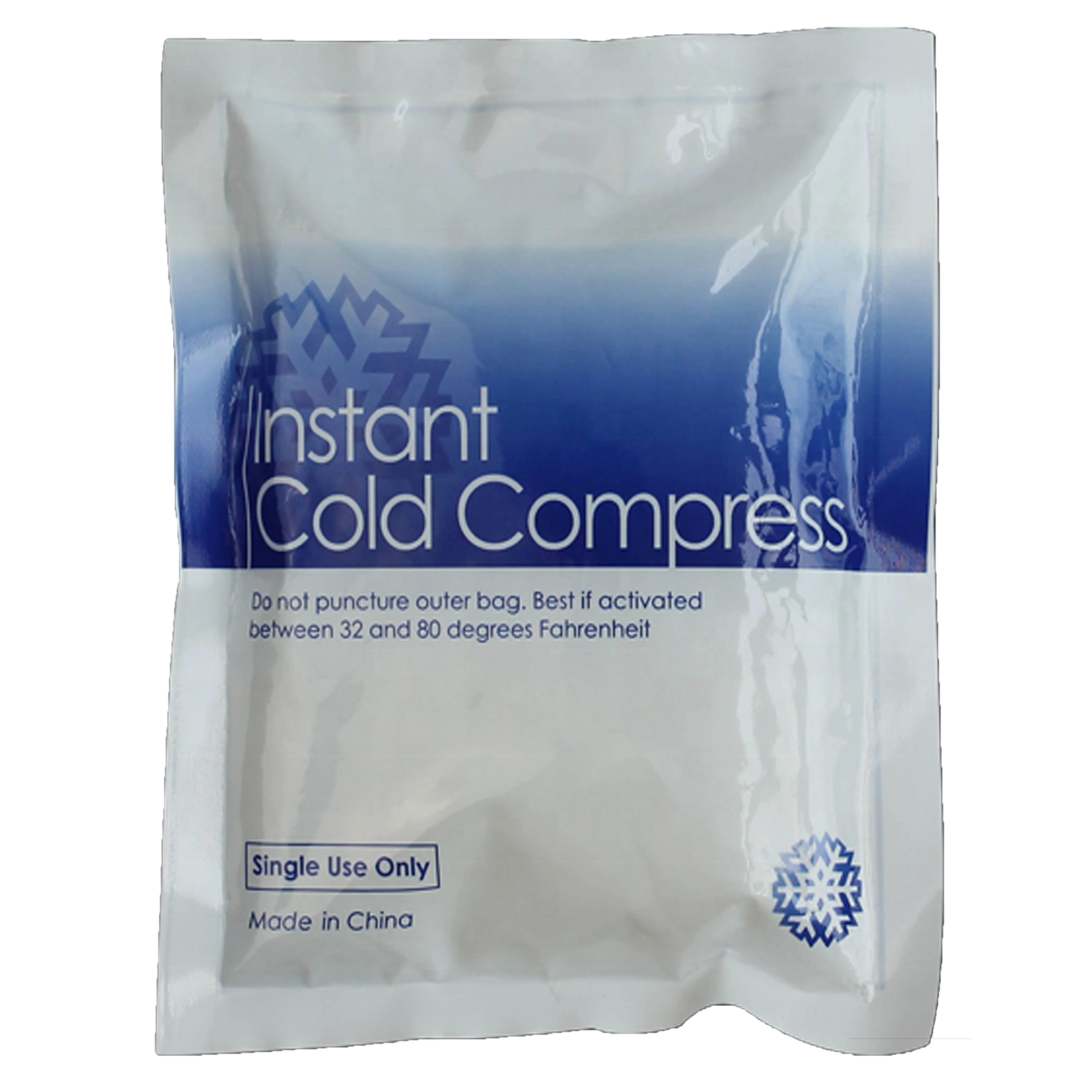 6 Pk Disposable Instant Cold Compress Ice Pack Injury Sprain Cooling First Aid