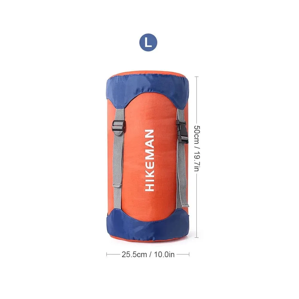 6L/15L/25L Sleeping Bag Stuff Sack Waterproof Ultralight Outdoor Storage Bag for Camping Hiking Backpacking