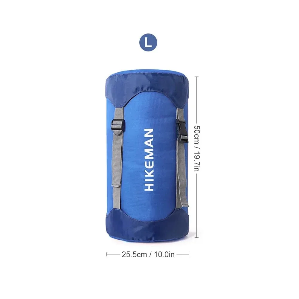 6L/15L/25L Sleeping Bag Stuff Sack Waterproof Ultralight Outdoor Storage Bag for Camping Hiking Backpacking