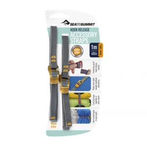 Accessory Straps w/ hook release (pair) 10mm / 3/8" webbing