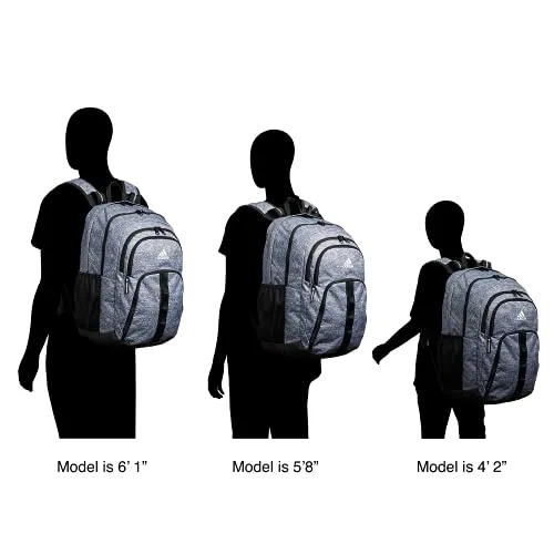 adidas Unisex Prime 6 Backpack, Two Tone White/Black, One Size