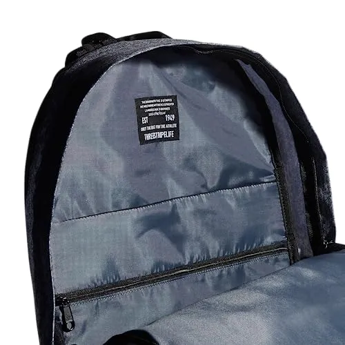 adidas Unisex Prime Backpack, Jersey Onix Grey/Black/White, One Size