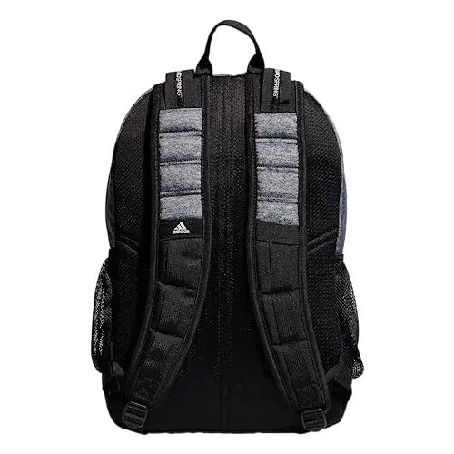 adidas Unisex Prime Backpack, Jersey Onix Grey/Black/White, One Size