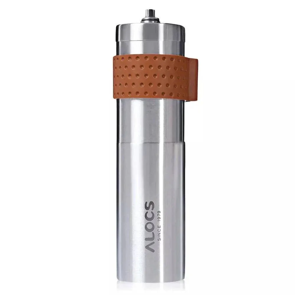 ALOCS  CW-K17 Portable Hand Crank Travel Manual Coffee Grinder Maker Conical Burr Mill With Adjustable Setting Outdoor Camping