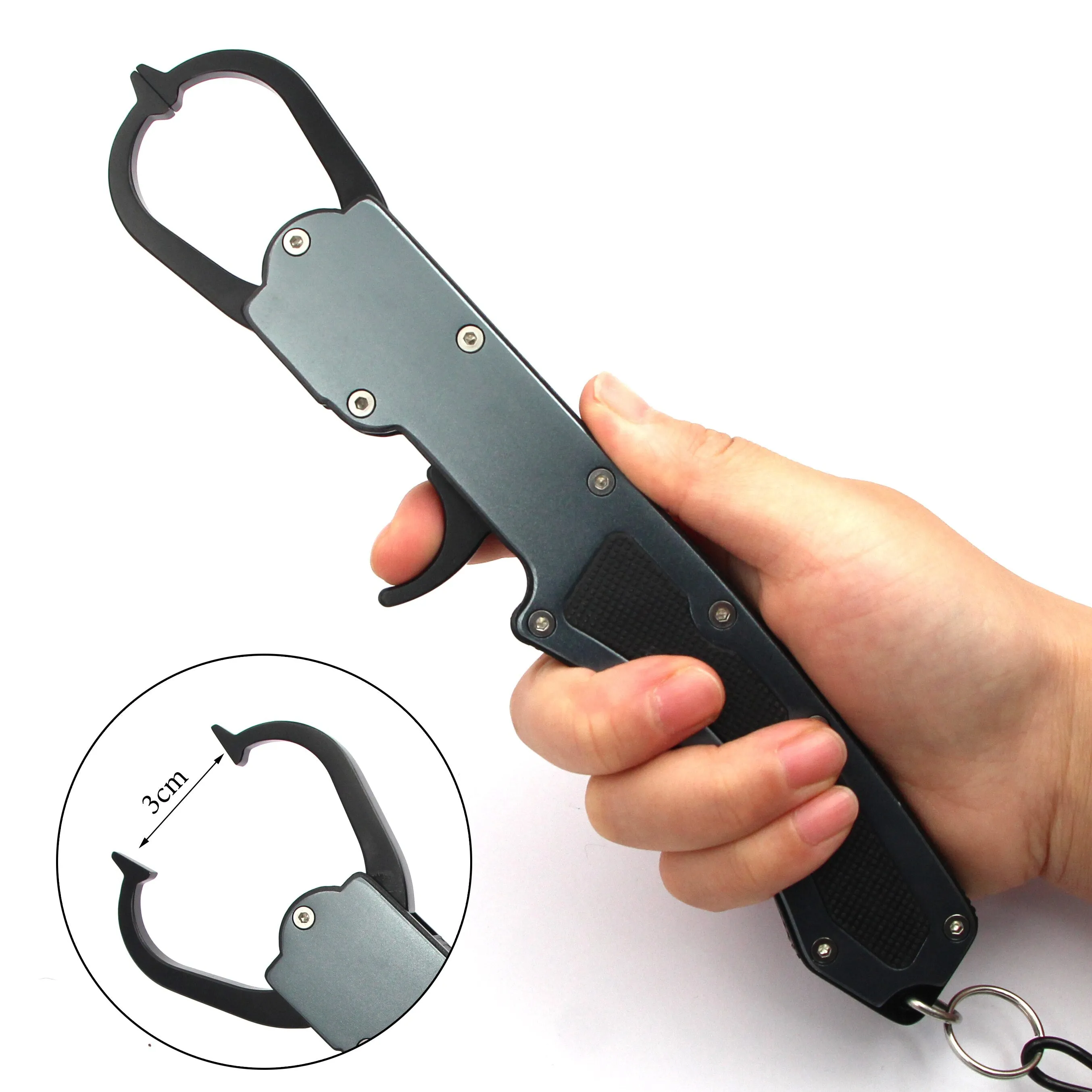Aluminum Fishing Grip Stainless Steel Fishing Pliers Set Hook Remover Cutter Line Split Ring Fishing Gear Tools