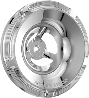 ARLEN NESS Beveled Velocity Cover - Chrome 601-003