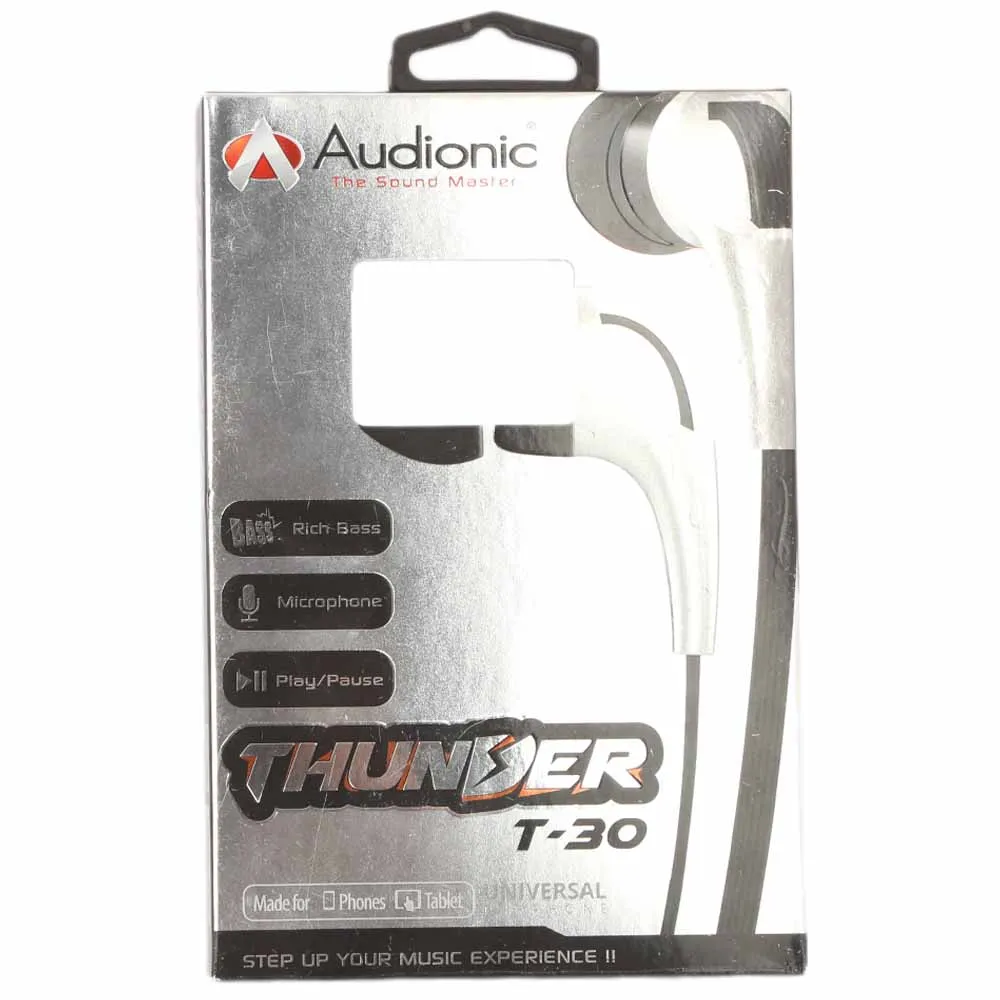 Audionic Thunder Handsfree (T-30) - Black