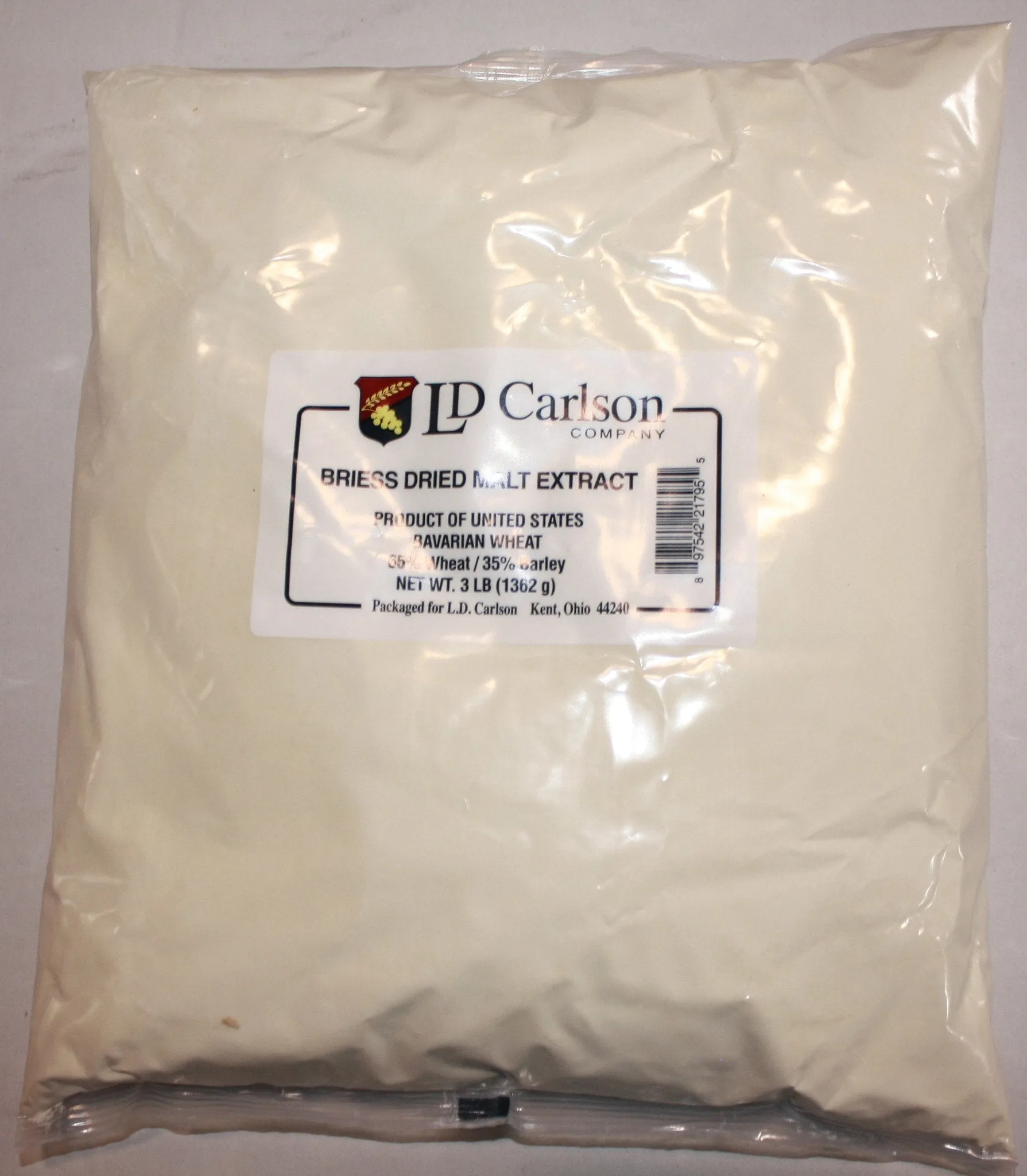 Bavarian Wheat Dry Malt Extract (DME) 3 LB (Briess)