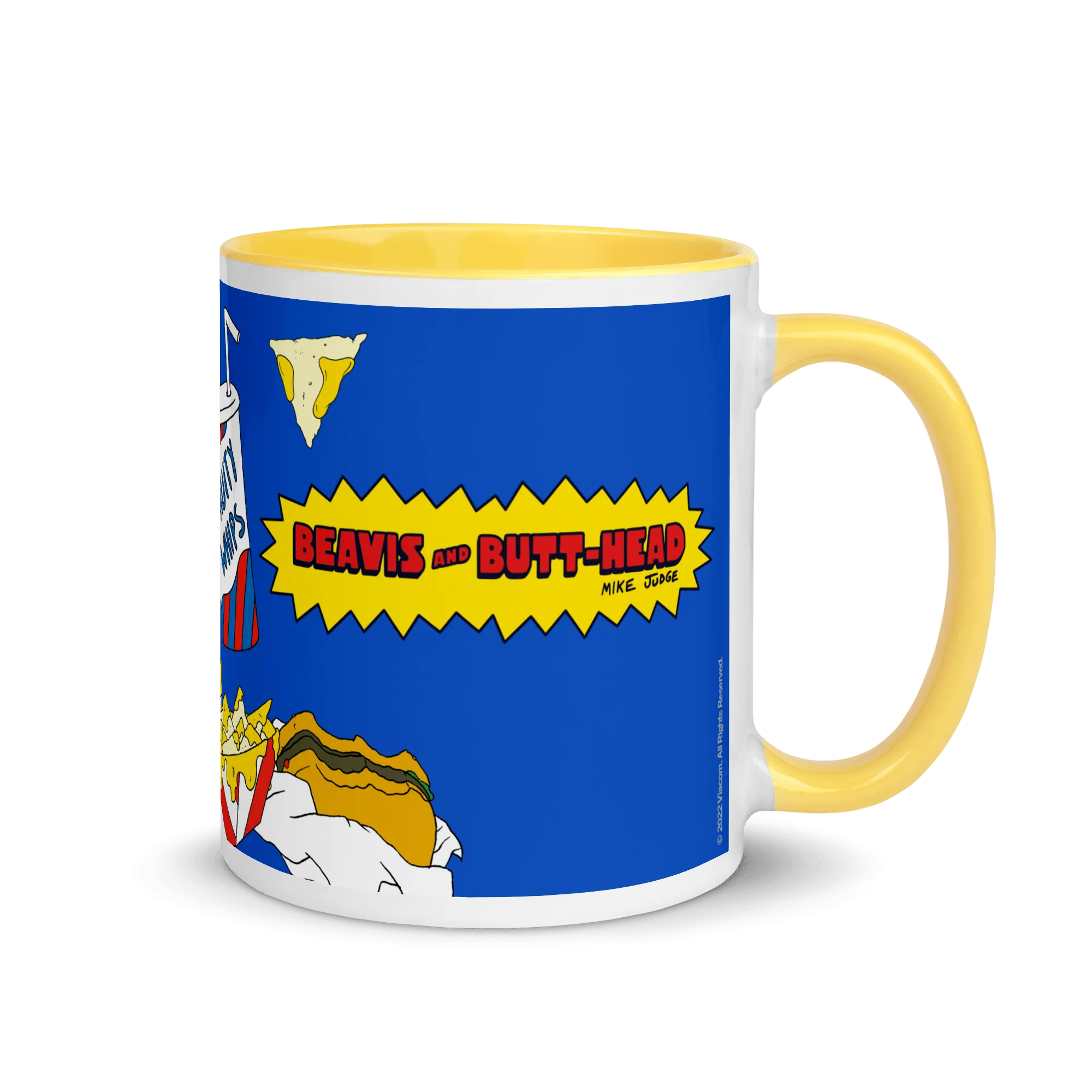 Beavis and Butt-Head Burger World Two-Tone Mug