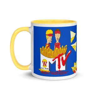 Beavis and Butt-Head Burger World Two-Tone Mug