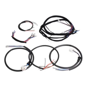 Bonnet Wiring Harness, Wiring Harness In Bonnet From 8 Pin Plug And Socket For Headlamps And Sidelamps Etc.