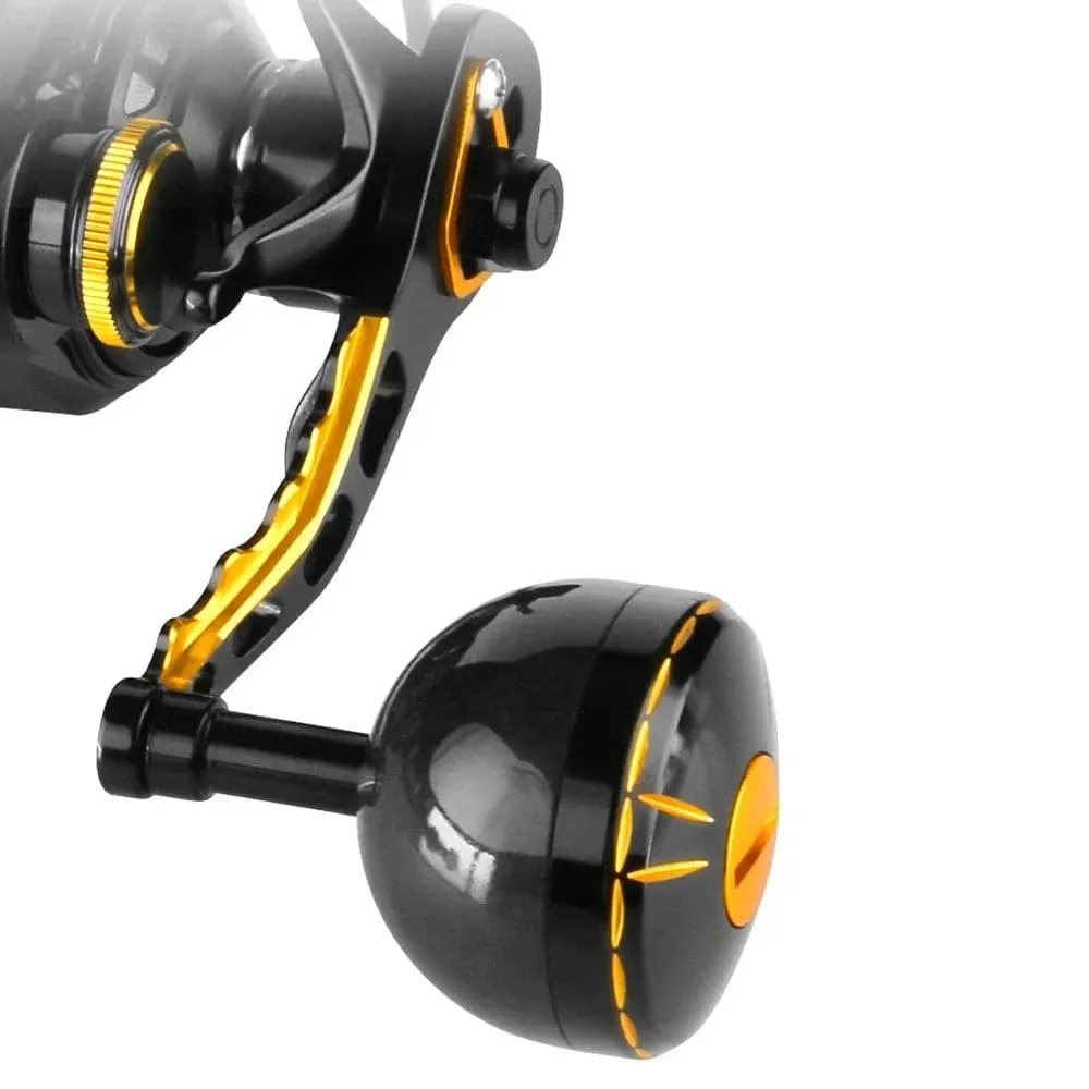 Carbon Fiber Baitcasting Reel 16 kg Max Drag 6 1BB Outdoor Fishing Reel High Speed 6.3: 1 Gear Ratio Magnetic Brake System