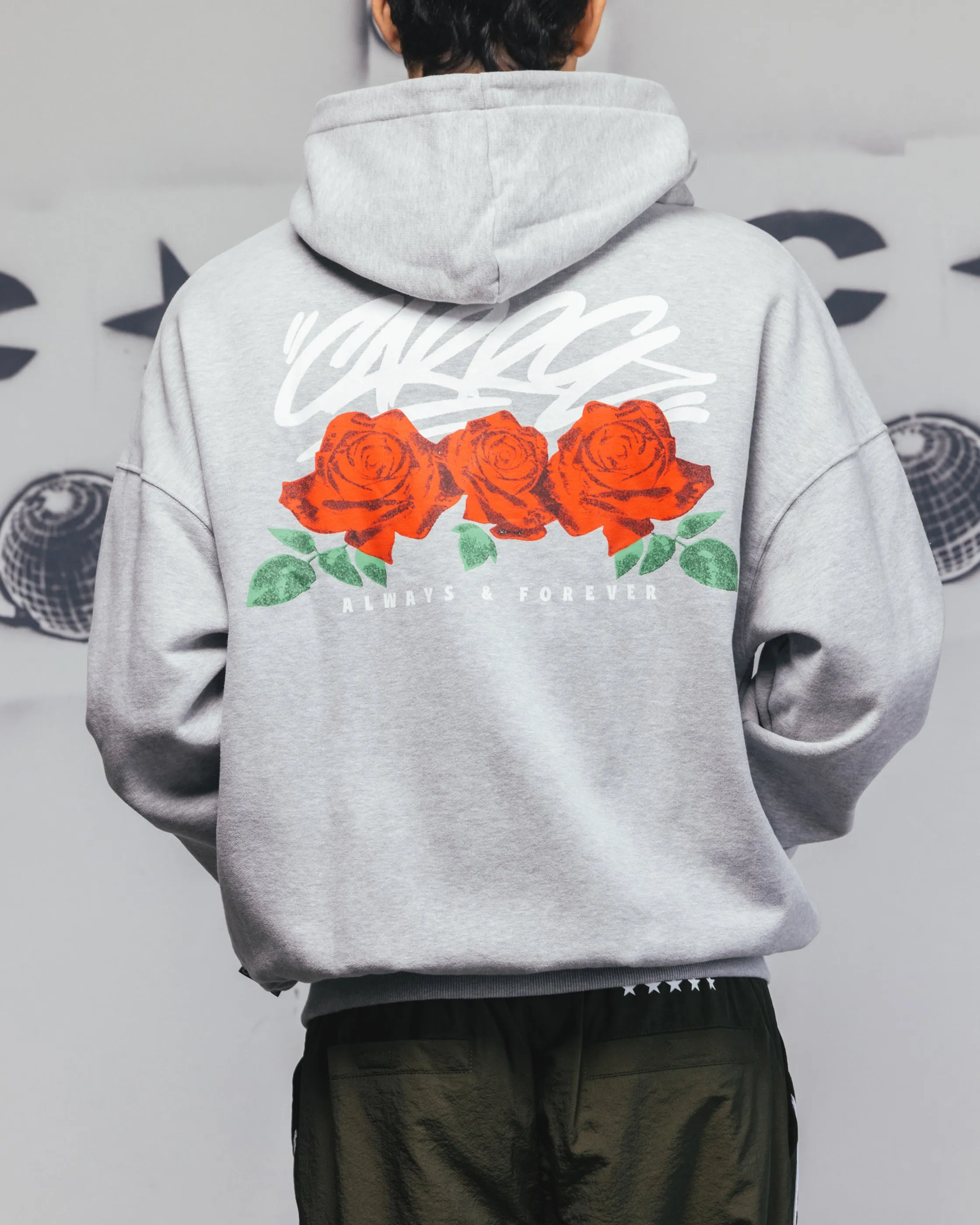Carre Always & Forever Zip Hoodie Grey Marle