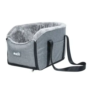 Compact Dog Car Seat for Small Pets with Safety Features