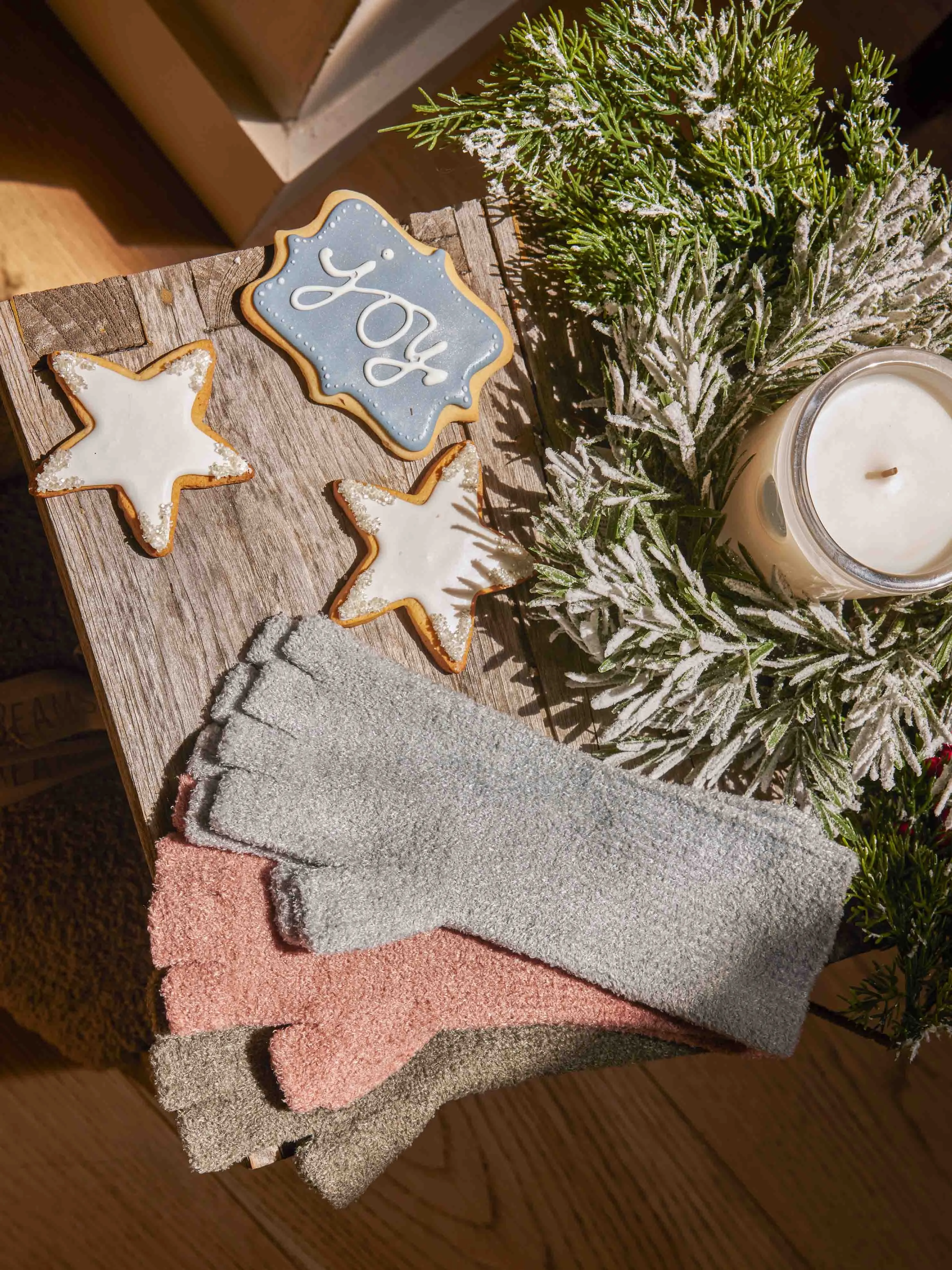 CozyChic Fingerless Gloves
