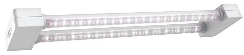 Feit Electric GLP24FS/30W/LED Dual Plant Grow Light, 0.25 A, 120 V, LED Lamp, 3300 K Color Temp :EA: QUANTITY: 4