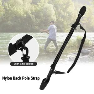 Fishing Rod Straps Adjustable 80-120cm High Elasticity Fishing Accessory for Neoprene and Nylon Fishing Gear for Rod Protection