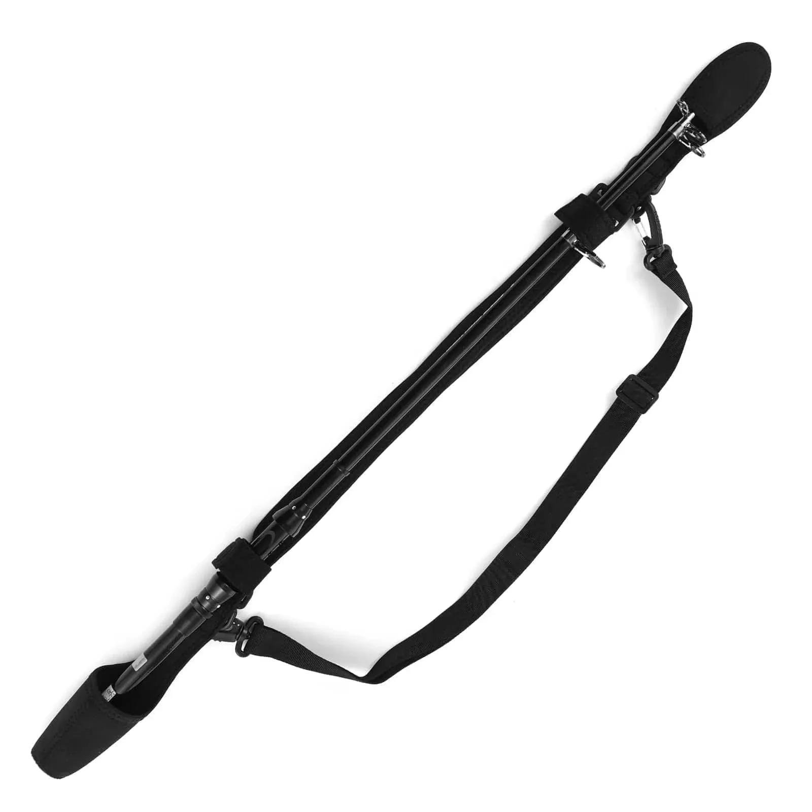 Fishing Rod Straps Adjustable 80-120cm High Elasticity Fishing Accessory for Neoprene and Nylon Fishing Gear for Rod Protection