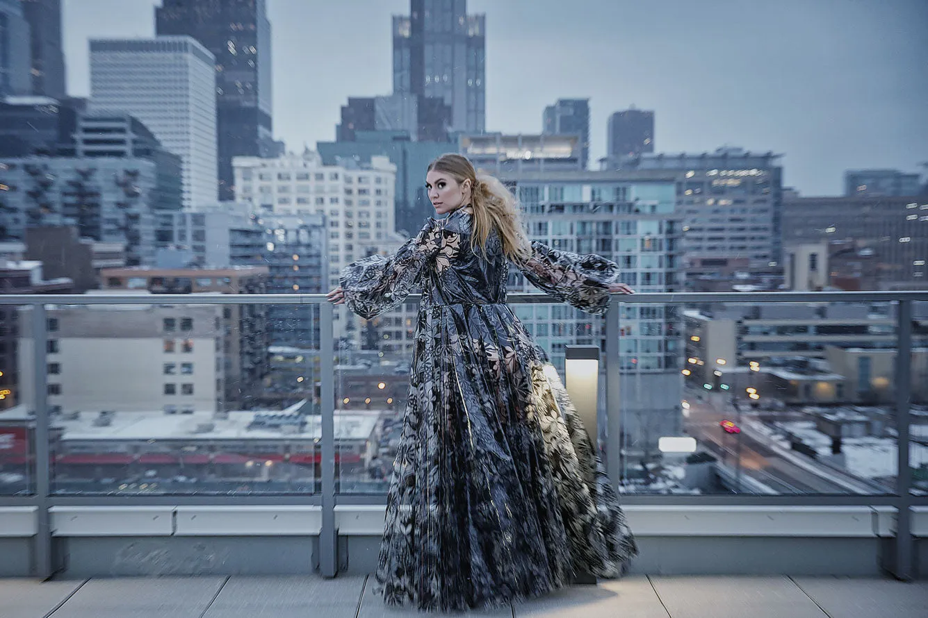 Floor Length Clear Raincoat