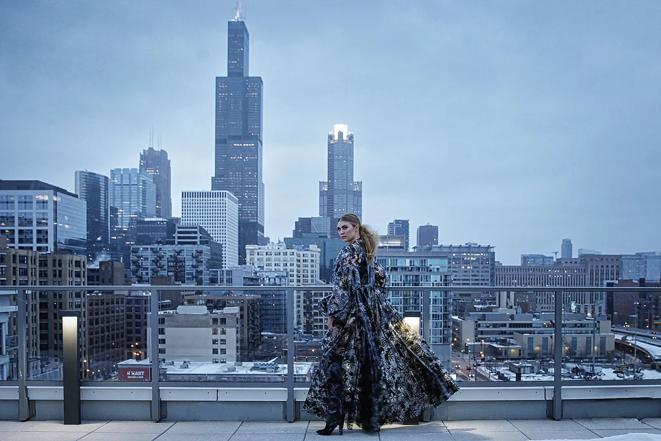Floor Length Clear Raincoat