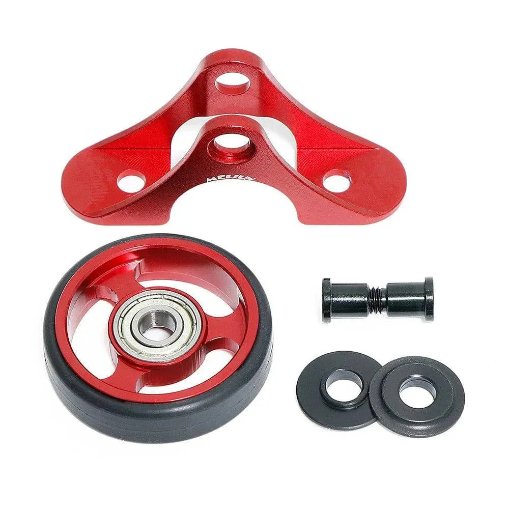 Folding Bike Mudguard Easy Wheel Bike Mud Gear Easy-going Wheel Aluminum Alloy Rear Fenders Wheel For Folding Bike