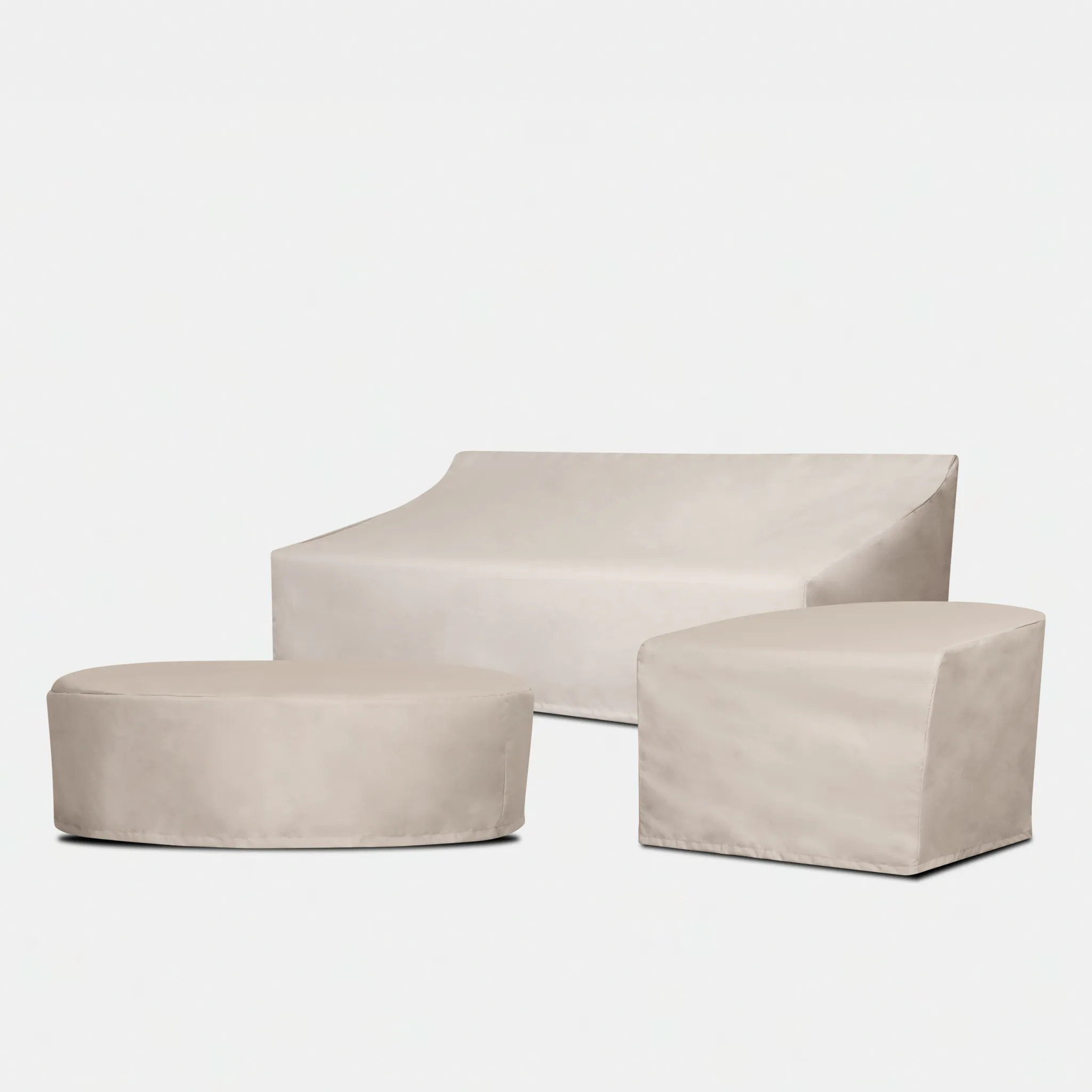 Formentera 3 Seat Armless Sofa  - Weather Cover