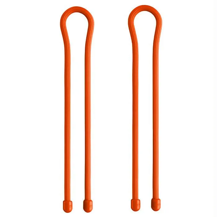 Gear Tie 18" Bright Orange 2pk