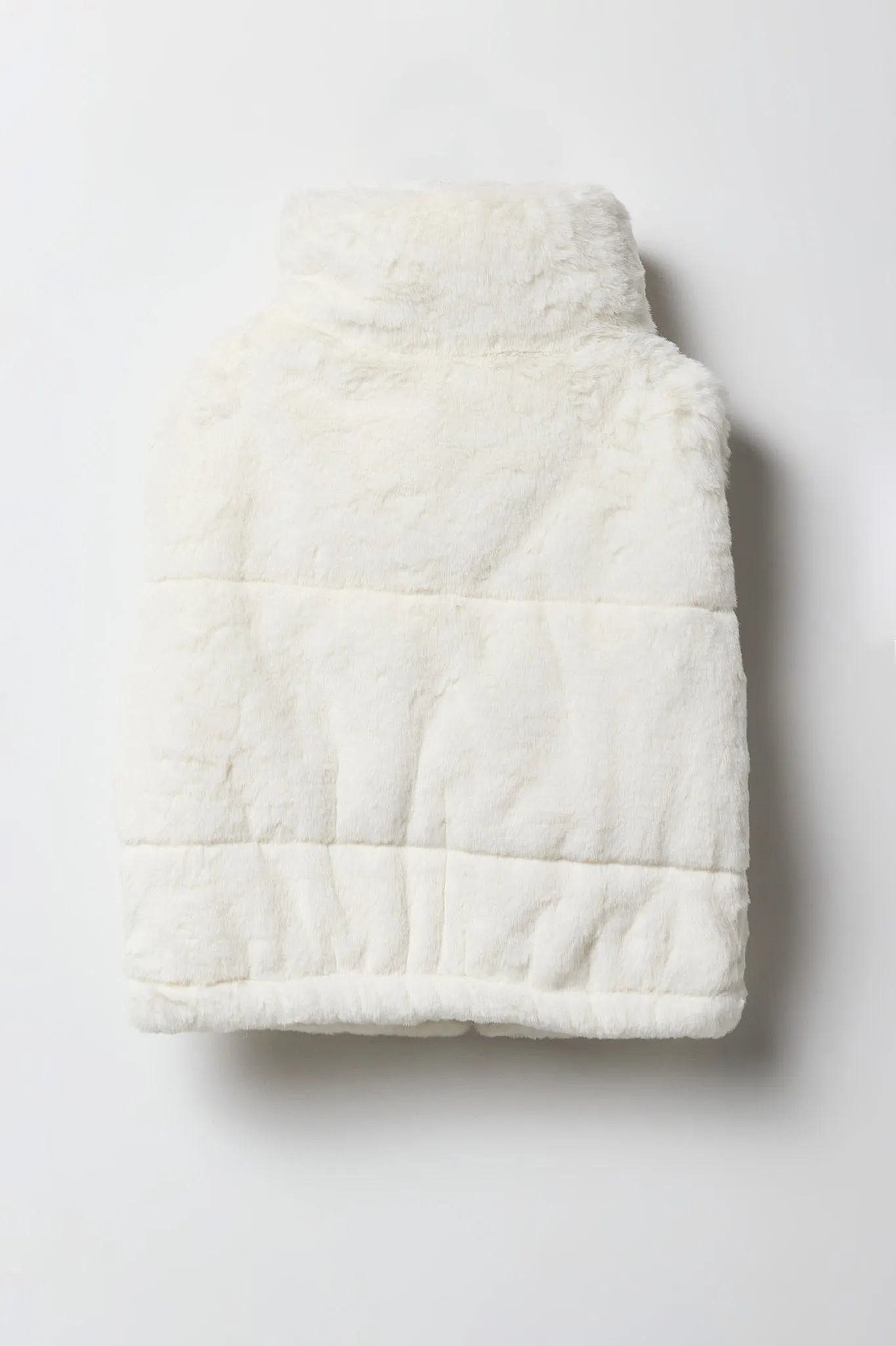 Girls Faux Fur Puffer Vest
