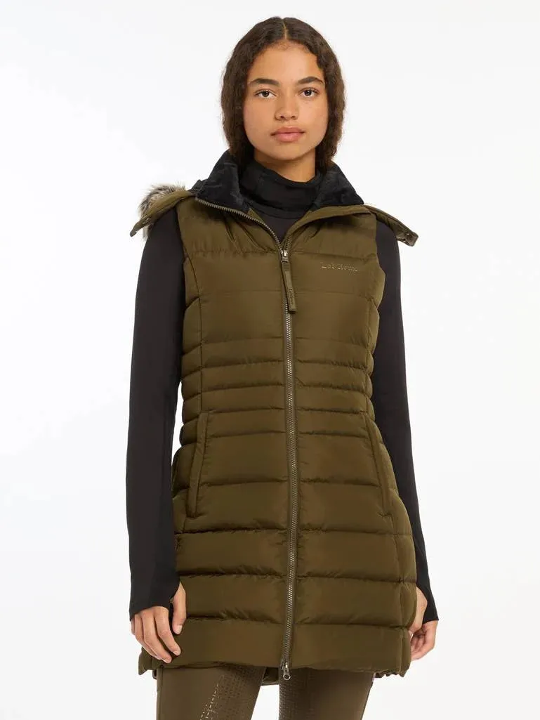 Harper Longline Puffer Vest