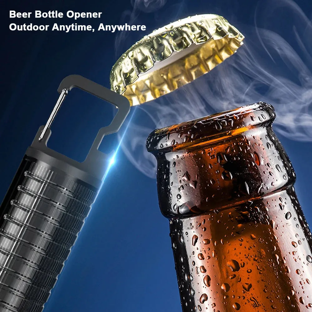 High Power Flashlight LED Light Dual-Light Outdoor Camping Light Miltifunctional Portable Aluminum Alloy Light