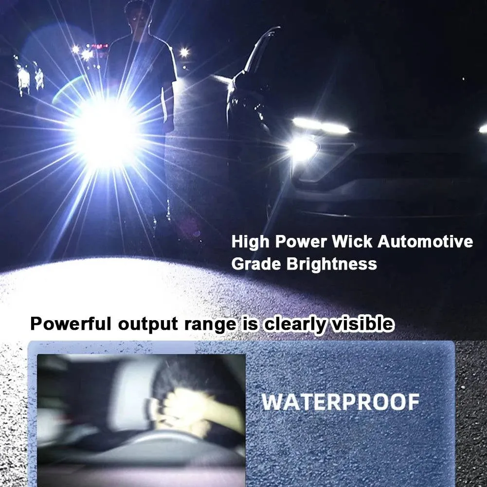 High Power Flashlight LED Light Dual-Light Outdoor Camping Light Miltifunctional Portable Aluminum Alloy Light