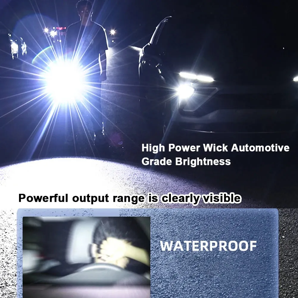 High Power Flashlight LED Light Dual-Light Outdoor Camping Light Miltifunctional Portable Aluminum Alloy Light