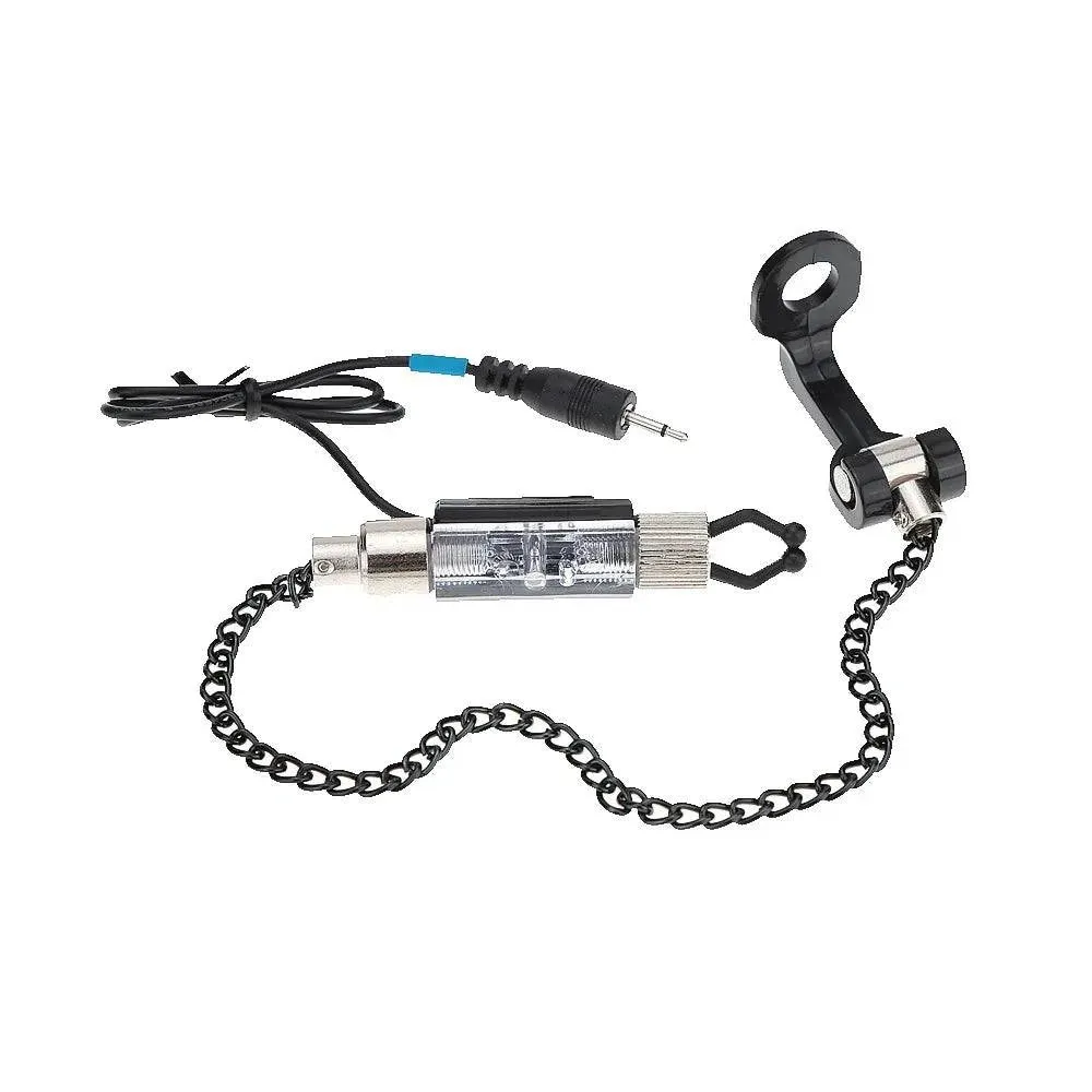 Iron Fishing Bite Alarm Chain Hanger Swinger LED Illuminated Indicator For Outdoor Fishing Tools Fishing Accessories