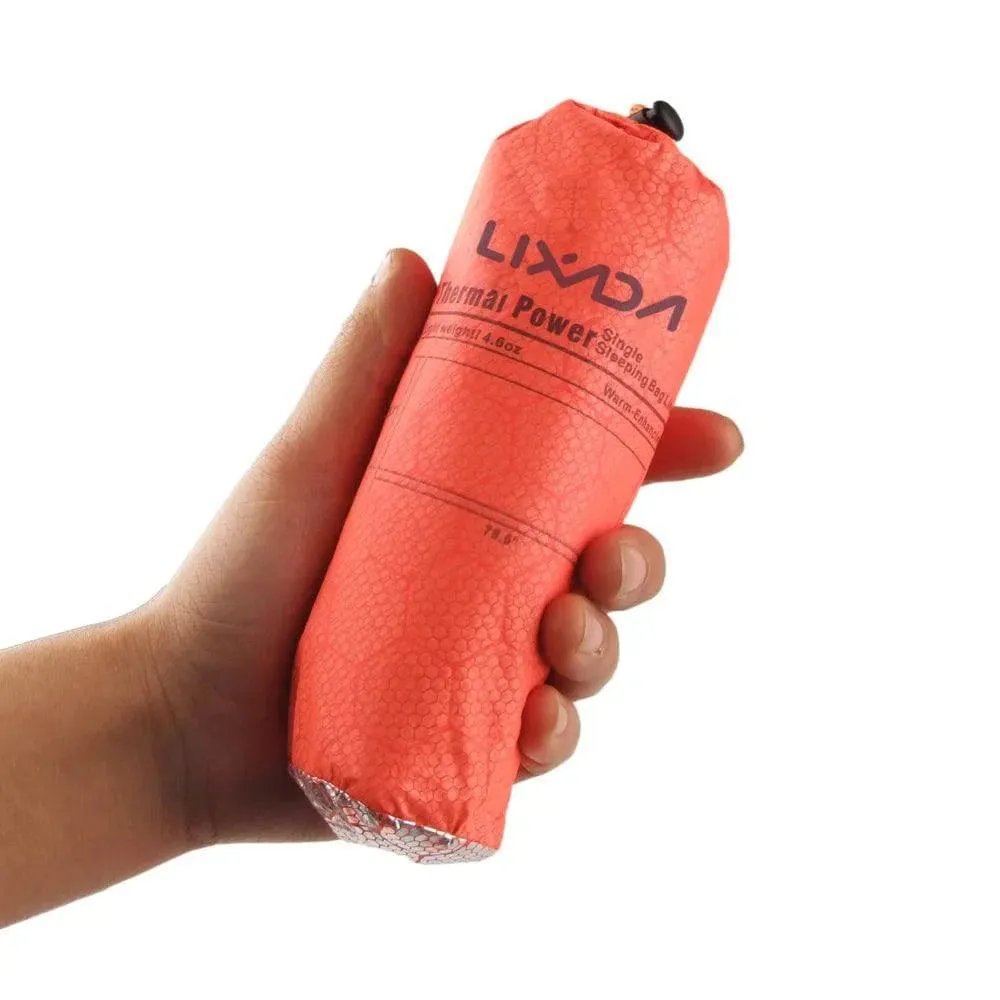 Lixada Outdoor Portable 200 * 72cm Sleeping Bag Ultralight Sleeping Bag Winter Ultralight For Camping Travel Hiking Bed Lazy Bag