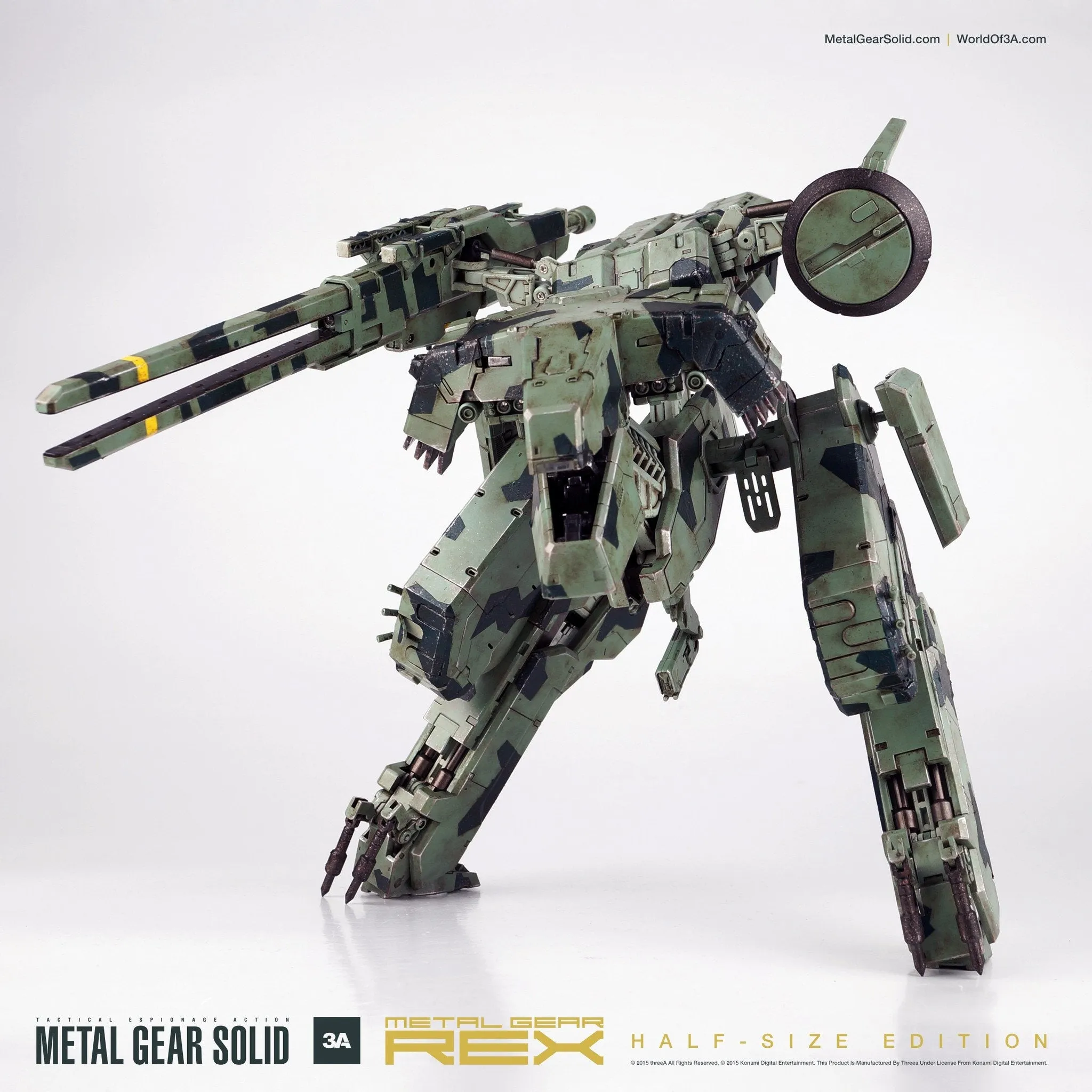 Metal Gear Solid REX HALF SIZE EDITION Figure by 3A