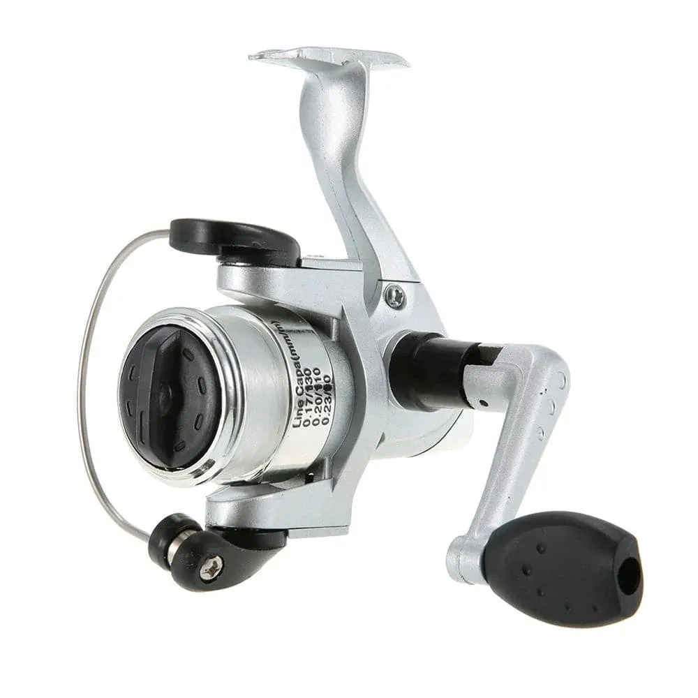 Mini Fishing Rod Reel Combo Fibre Glass Aluminum Alloy Pocket Pen Fishing Rod Pole 5.1:1 Speed Ratio Fishing Reel Fishing Tackle