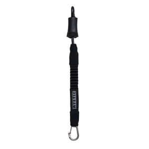 Mystic Kite Safety Leash Short-Black/Grey