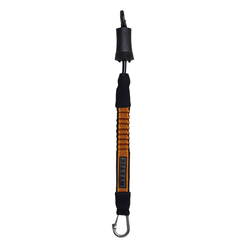 Mystic Kite Safety Leash Short-Black/Orange