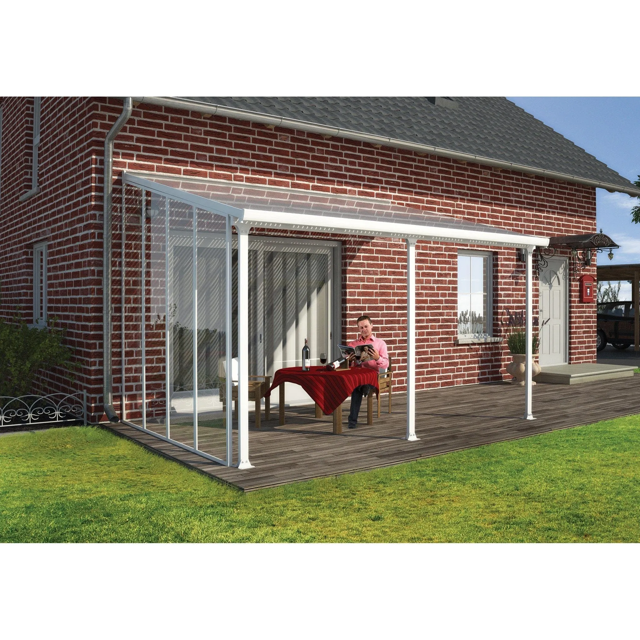Palram - Canopia | Feria 10 ft Patio Cover Sidewall