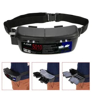 Portable Fishing Tackle Box Storage Box Carrier Lure Holder Container Case Fishing Hooks Accessory Waist Belt Fishing Gear Box