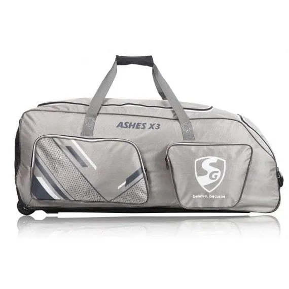 SG Ashes 3 Cricket Wheelie Bag