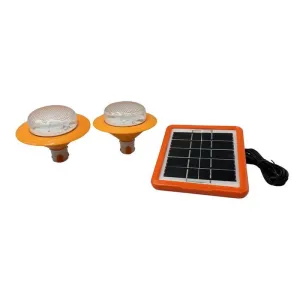 Solar Charged LED Lights AB-TA229 ORANGE