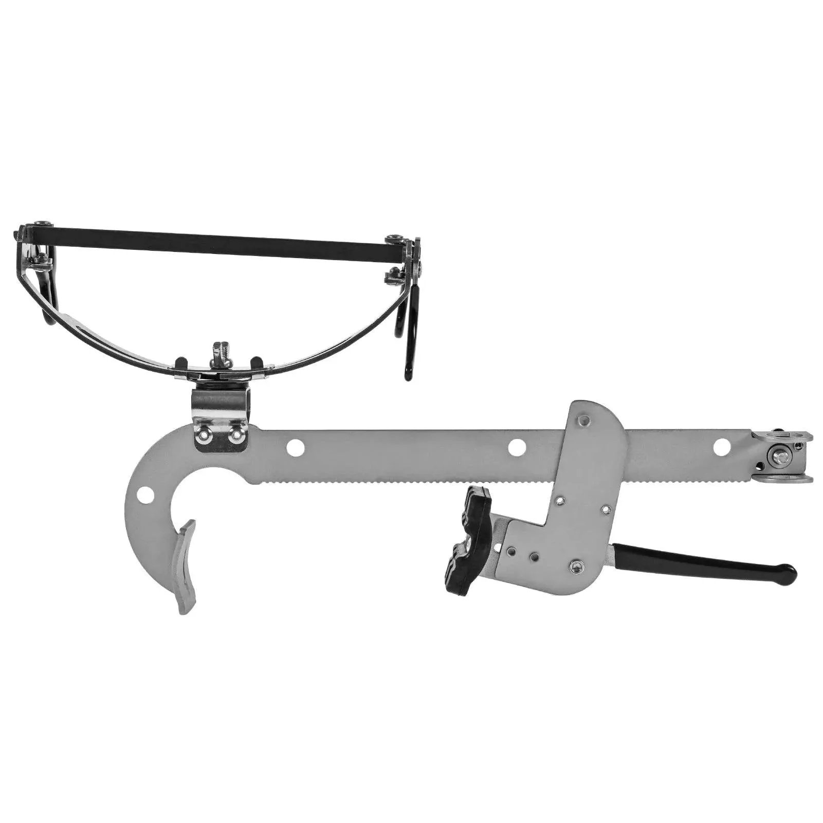 Stainless Steel Turret Bridge Fishing Bracket Clamp-on Fishing Rod Holder Boat Mount Rod Holder Bridge Railing Fish Pole Bracket