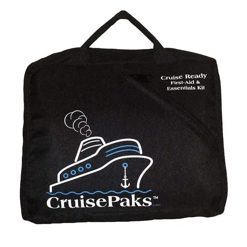 Travel First Aid Kit | Bag Only | Holds 250  Pieces | Cruise Essentials | Cruisepaks
