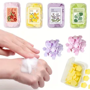 TravelFriendly Soap Tablets 2100pcs Portable Hand Wash Soap Paper